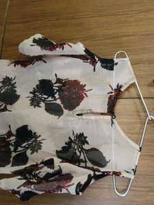 Floral Print Dress with Shrug