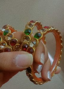 Colorful Stone Bangles