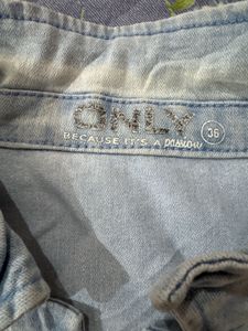 ONLY Light Wash Denim Jacket