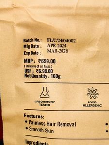 Mountainor Facial Wax Powder
