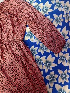 ZARA Knee Length Dress Frock