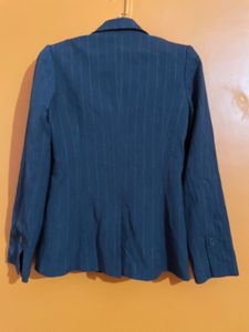 Pinstripe Blazer