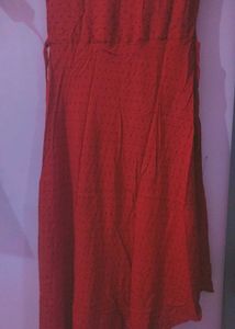 Elegant Red Ethnic Gown