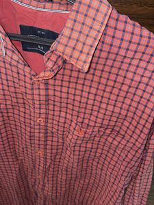 Stylish Men's Checked Long Sleeve Shirt
