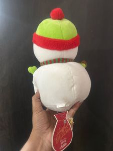 Adorable Plush Snowman Toy