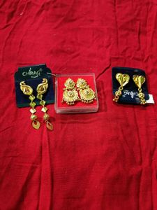 Beautiful Three Earring Combo