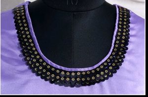 Elegant Purple Satin Kurta