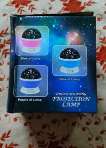 Moon &amp; Stars Night Rotating Lamp