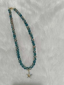 Boho Beaded Starfish Necklace
