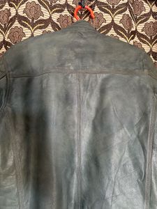Men's Green Leather Jacket