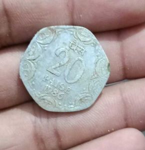 20 Paisa ka sikka 1986