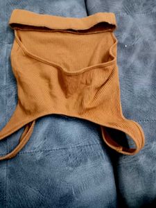 Ribbed Cropped Tank Top