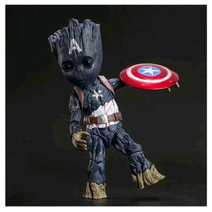 Guardians of the Galaxy Groot-Captain America