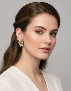 🪩✨AntiTarnish ✨ 🪩 Butterfly Gold Earrings🎉🎉