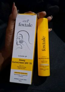 Foxtale Dewy Sunscreen SPF 70