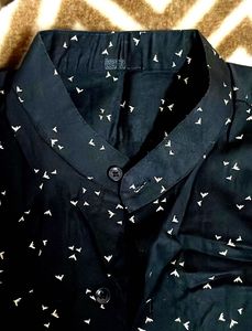 Stylish Black Printed Shirt