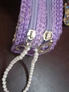 Pearl Wallet For Women .
