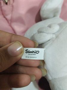 Cute Cinnamoroll Plush Keychain