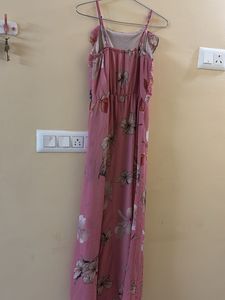 Floral Print Maxi Dress