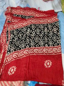 Embroidered Dupatta with Mirror Work