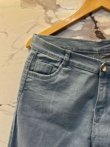 Blue Straight Fit Denims