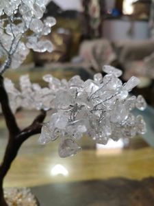 Quartz Crystals Bonsai Tree For Decor 400 Chips