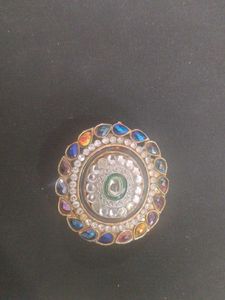 Statement Ring with Gemstones