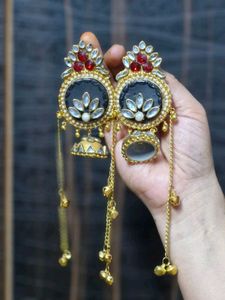 Exquisite Indian Jhumka Earrings