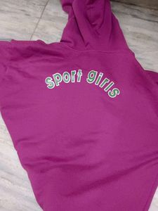 Sport Girls Zip-Up Hoodie