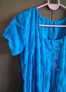 Beautiful Blue Kurta Set