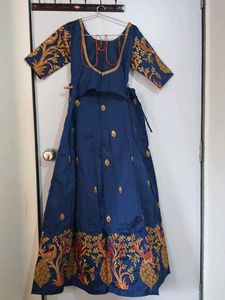 Embroidered Peacock Ethnic lehenga choli