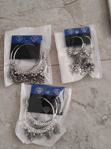 Stylish Jhumka Hoop Earrings Set