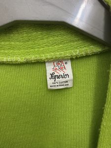 Green bath robe for kids