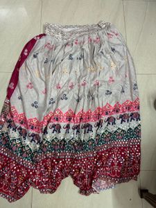 Navratri semistiched Designer Lehenga Choli