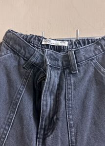Dark Wash Cargo Jeans