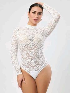 Fancy Lace Bodysuit Free Size Fit For S,M,L (SOLD)
