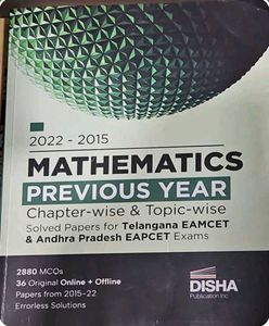 Chemistry Maths Physics TS&amp;AP EAPCET Solved Papers
