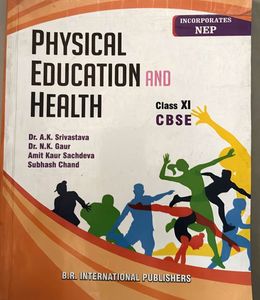 Physical Education and Health Class XI CBSE Book