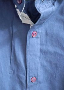 Men's Blue Button-Up Shirt 38 slim fit like new