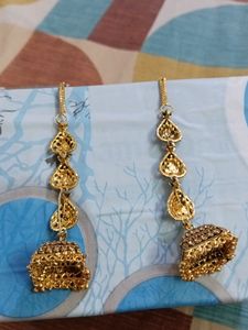 Stylish Hanging Square Jhumki With Kanuti