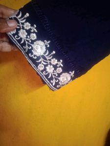 Elegant Navy Blue kurti