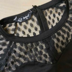 Elegant Black Sheath Dress
