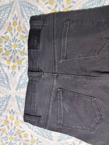 Flared Dark Wash Denim Jeans