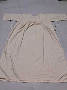 Beige Cotton Kurta of 1