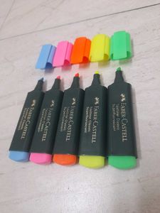Faber-Castell Highlighters - Set of 5