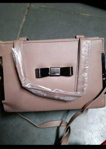 Chic Handbag with Bow Detail