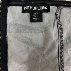 PRETTYLITTLETHING Asymmetrical Pointed Hem Top