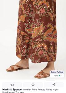 Boho Paisley Print Palazzo Pants
