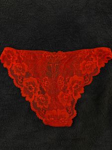 H&amp;M Red Lace Briefs