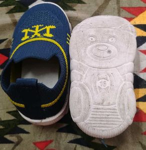 Toddler Blue Slip-On Shoes
